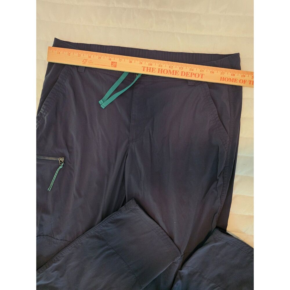 REI Co-op Women’s 16 Trailmade Hike Pant Straight Leg Cargo Navy Blue - Picture 8 of 8